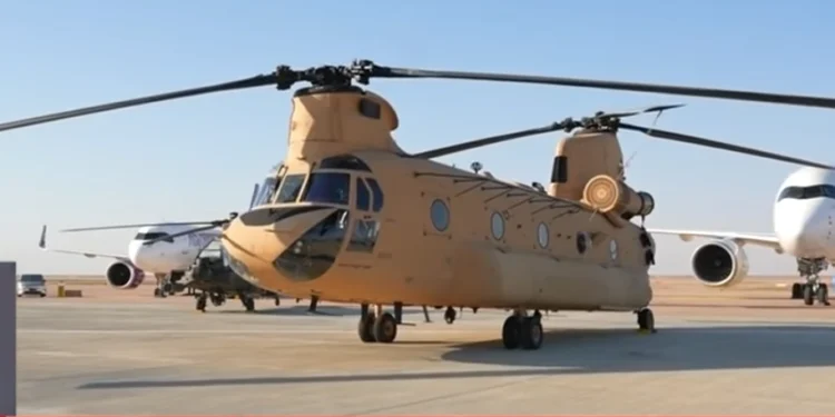 CH-47F Chinook Egyptian Air Force