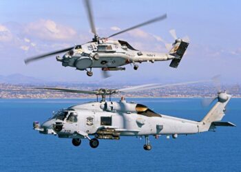 MH-60R Seahawk helicopter in flight - Lockheed Martin
