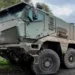 Captured Russian armored vehicle in Ukraine